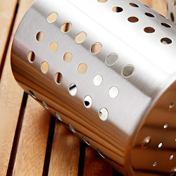 Stainless Steel Utensil Holder Medium